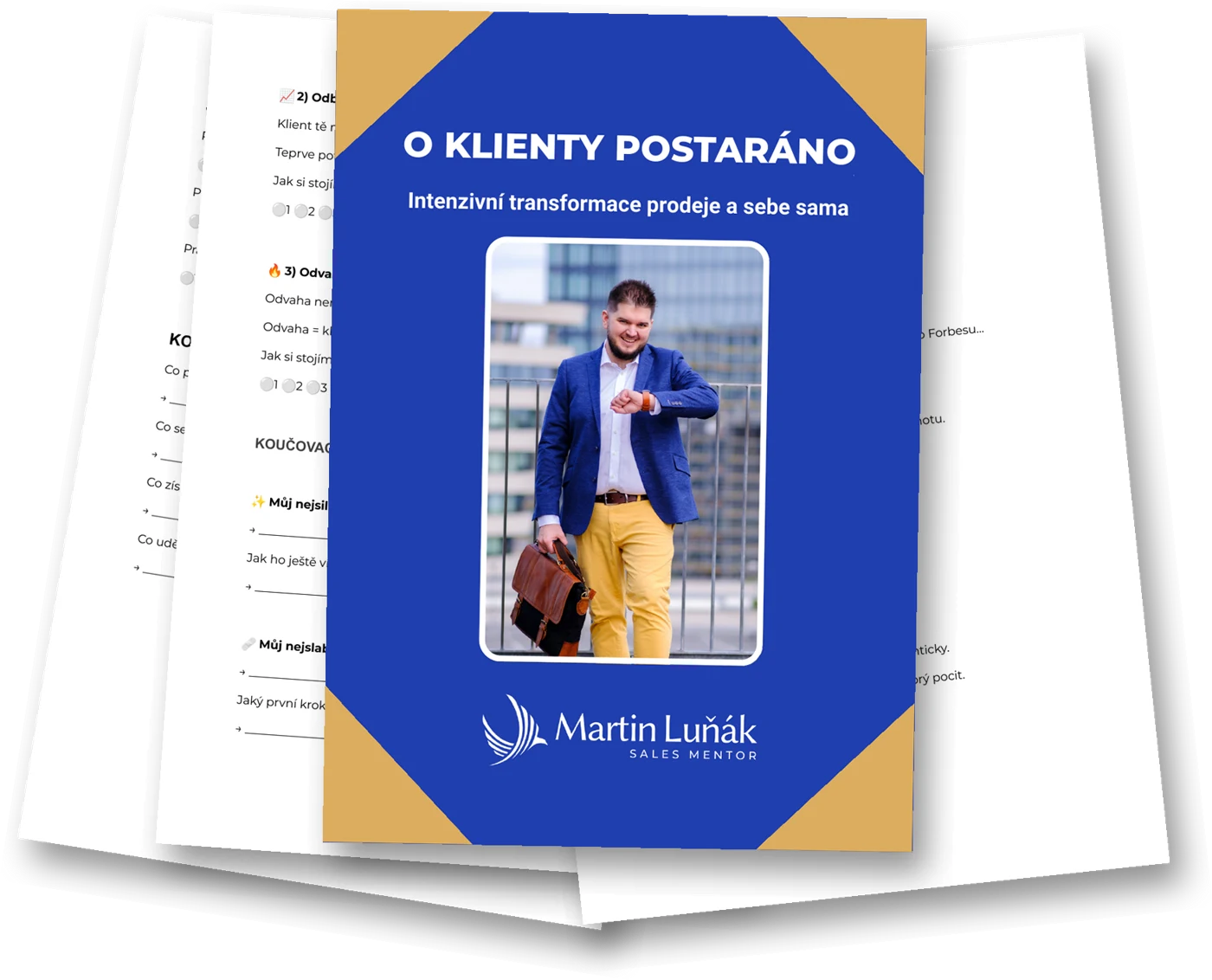 Pracovní sešit k tréninku O klienty postaráno